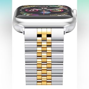 Apple Watch Band 49mm 45mm 44mm 42mm,Stainless Steel Heavy Band Butterfly clasp